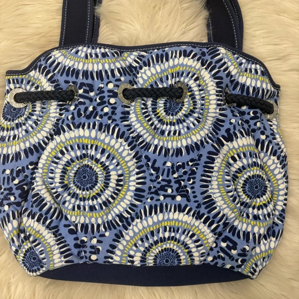 NWOT Vera Bradley Blue Starry Night Patterned shoulder tote Bag